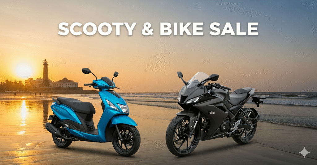Scooty and Bike for Sale in Chennai