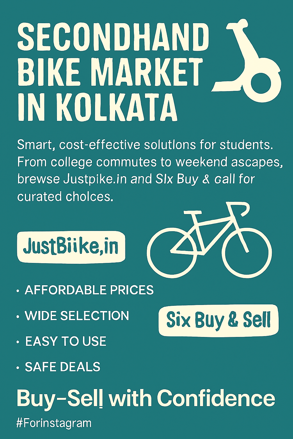 Second Hand Bike Market in Kolkata